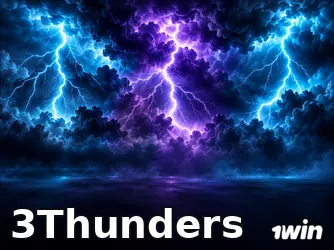 3thunders — 1win Nigeria game illustration