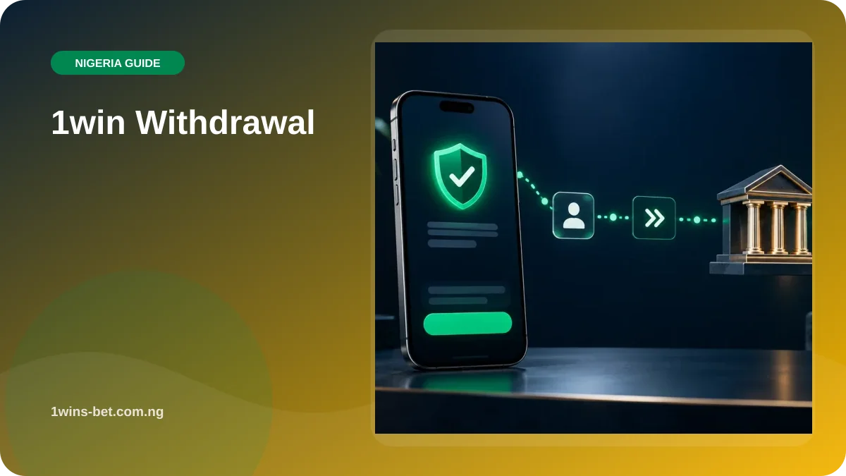 1win Withdrawal illustration
